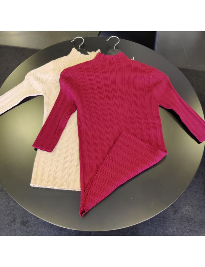 Camisola Cotovelo Gola Perkin