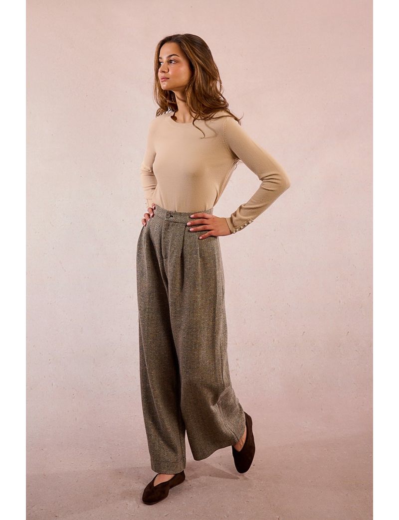 Calças Flare Fazenda