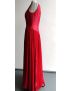 Vestido Longo Brocado e Tule