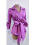 Blusa Casaco Tafetá