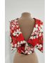 Top Mikado Estampado