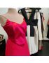 Vestido Longo Corpete Atilhos