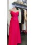 Vestido Longo Corpete Atilhos