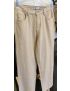 Calças Sarja Creme