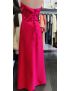 Vestido Longo Corpete Atilhos