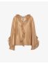 Blusa Organza Folhos