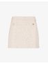 Mini Saia Tweed Lantejoulas