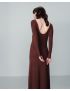 Vestido malha canelada