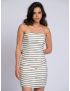 Vestido Curto Riscas