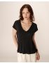 Camisola Lurex Decote em V