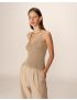 Top Alças Lurex