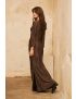 Vestido Comprido Lurex
