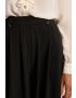 Calças Flare Pregas Crepe
