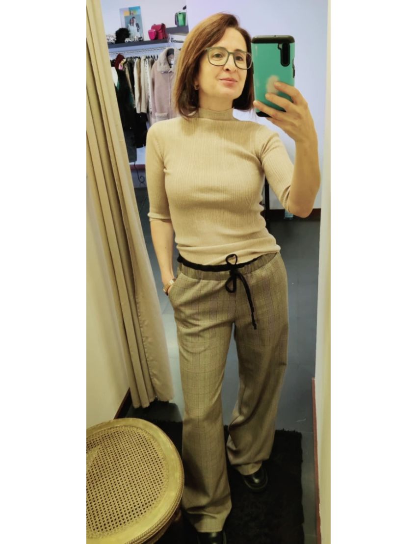 Calças Xadrês Atilho