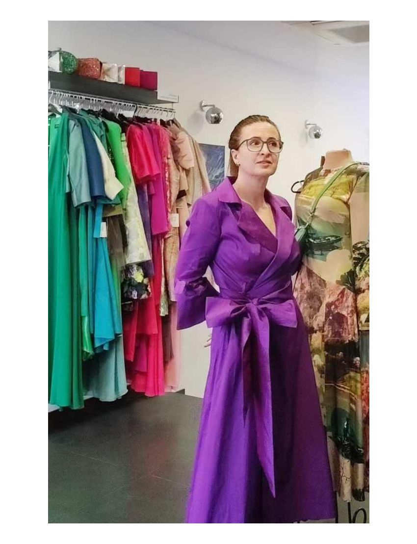 Vestido Casaco Cauda