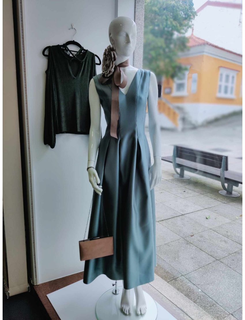 Vestido Maxi Romântico