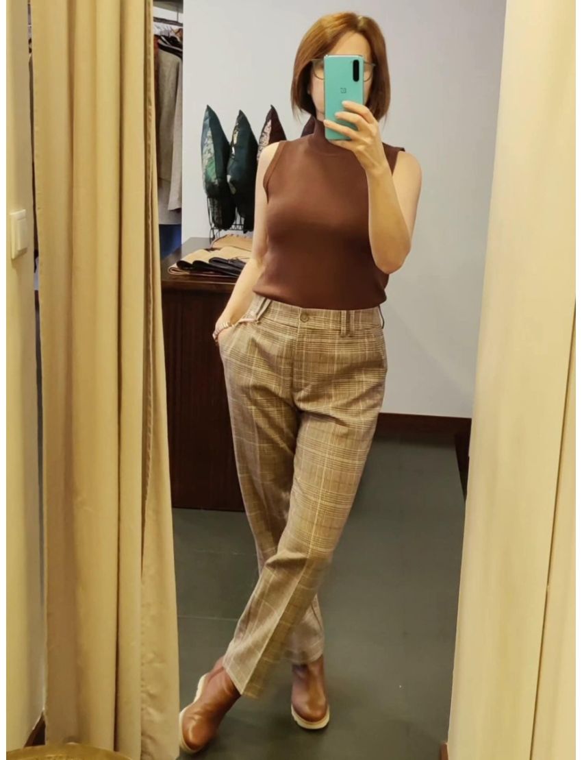 Calças pié-de-poule