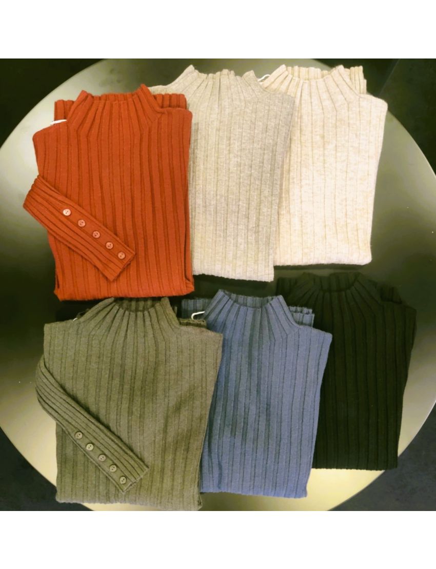 Camisola Malha Canelada 