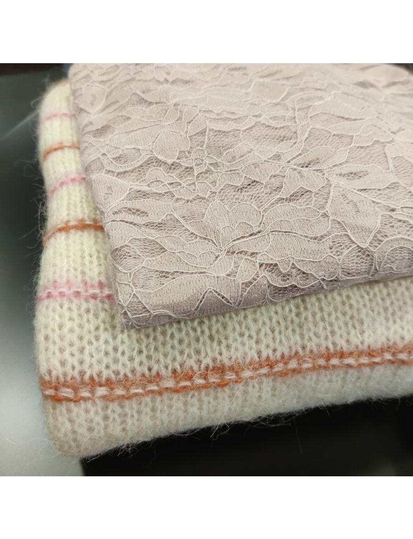 Camisolão Beje Riscas