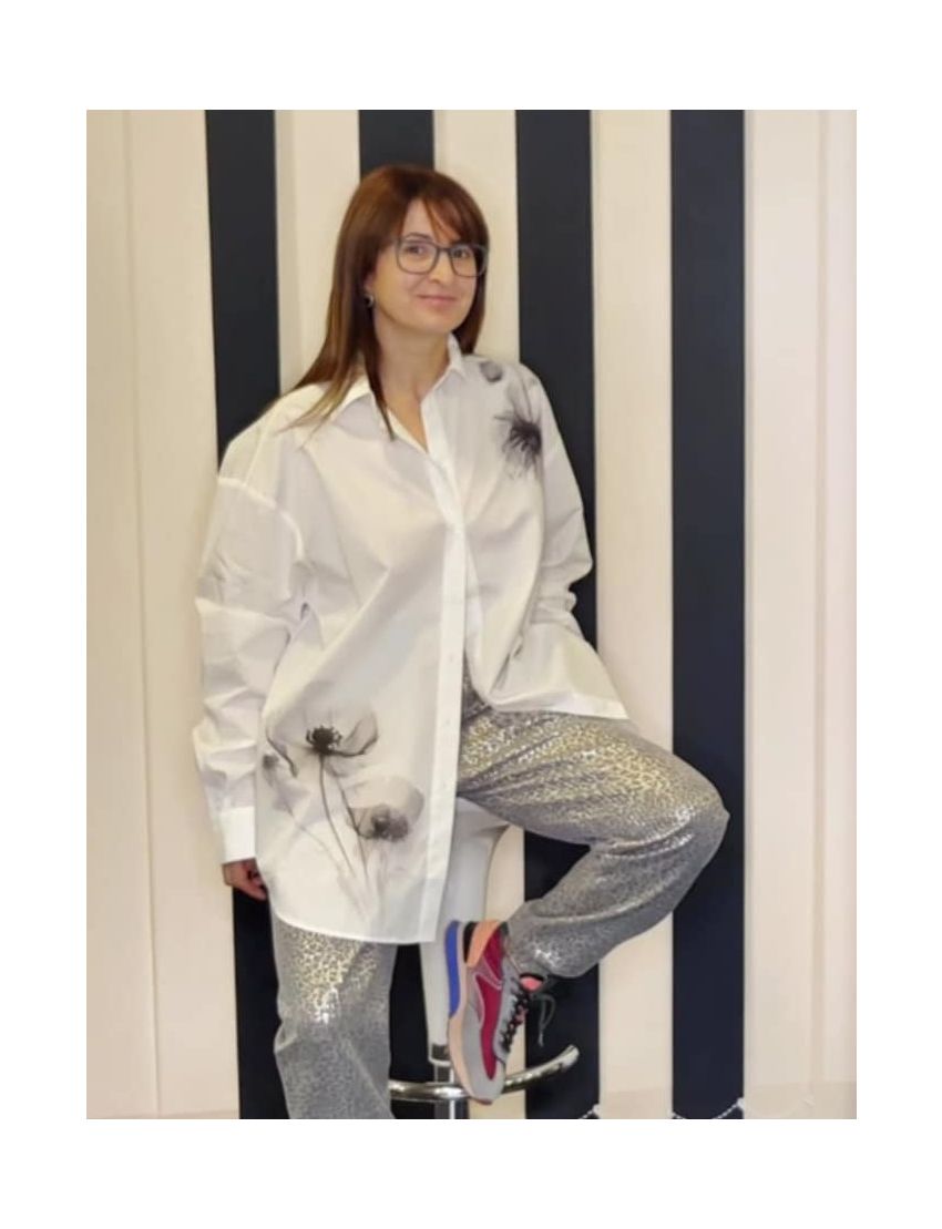 Camisa Oversize Estampada