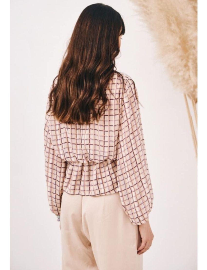 Blusa Botão Forrado