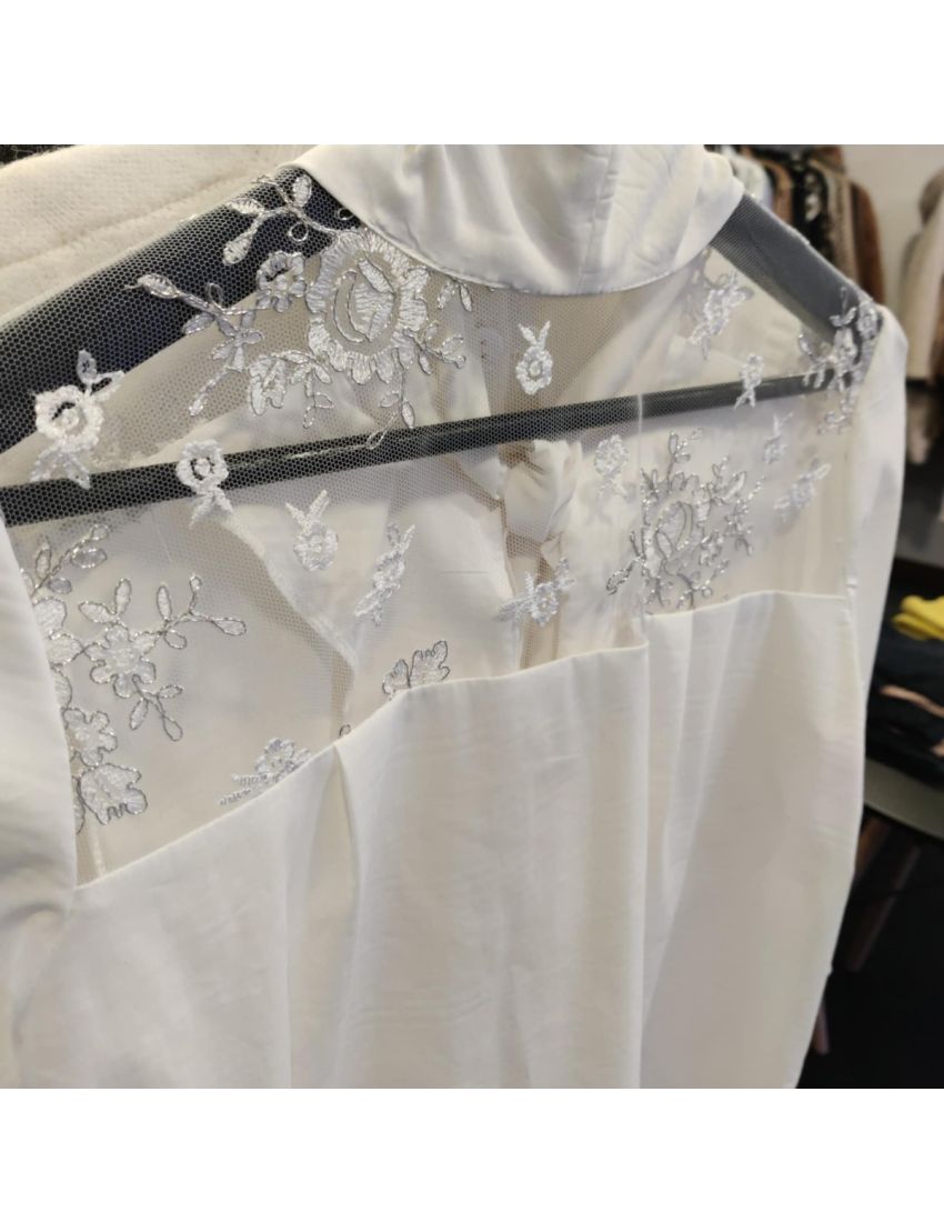 Blusa Laço Renda 