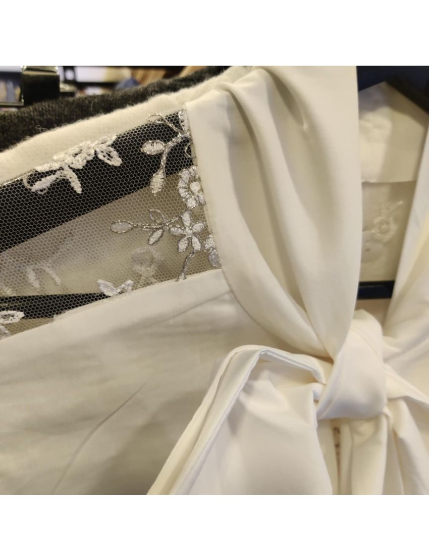 Blusa Laço Renda 