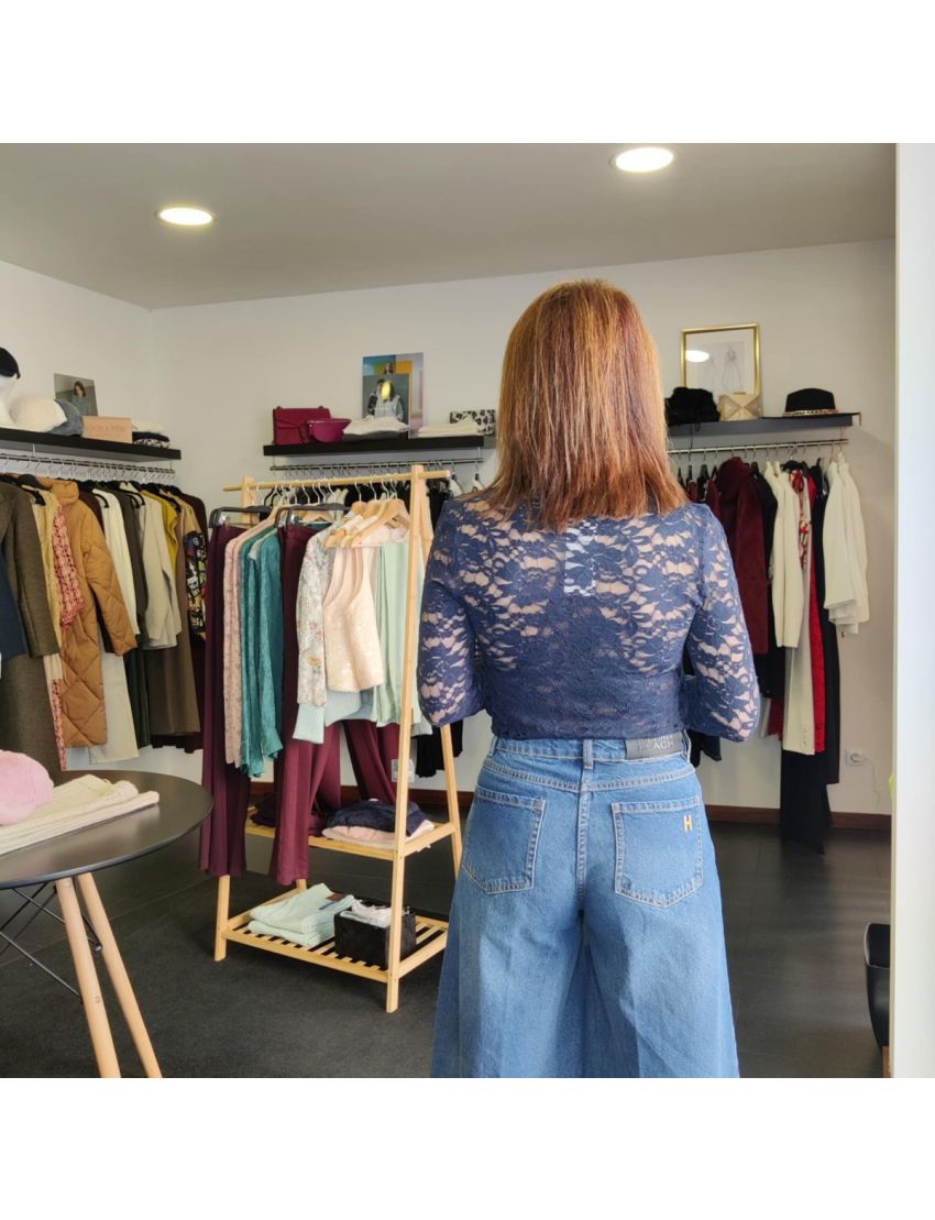 Calças Jeans Extra Largos