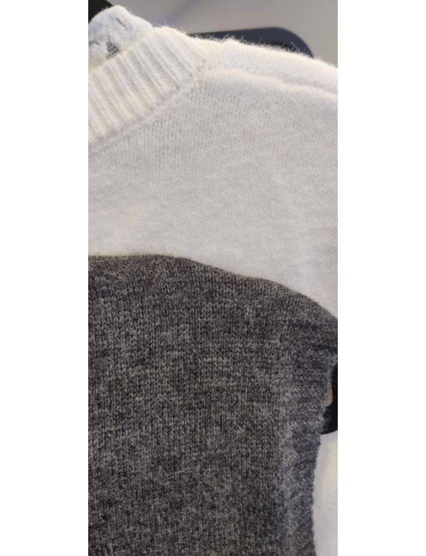 Colete Malha Aberto Atrás