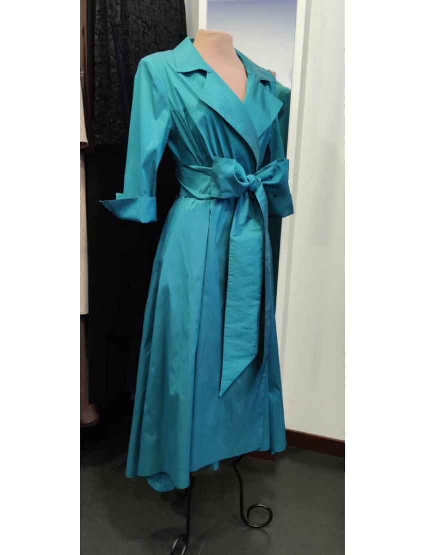 Vestido Casaco Cauda virola