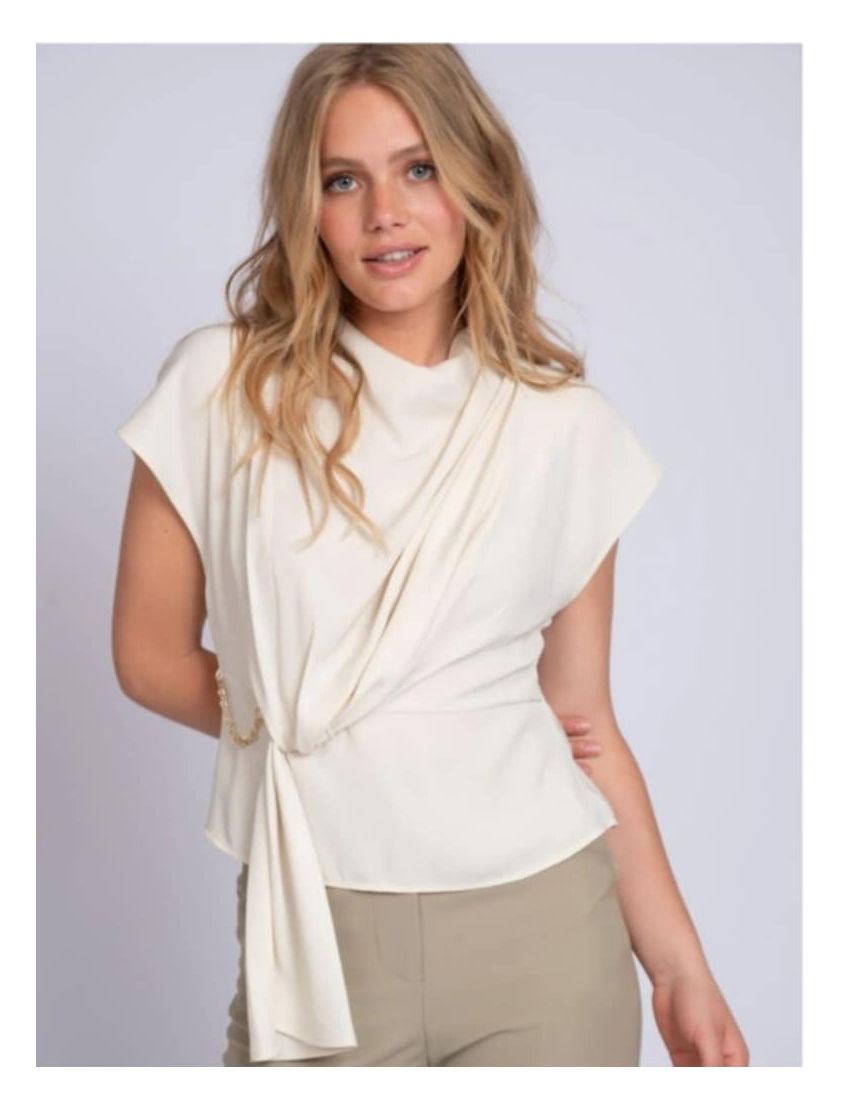 Blusa/Top Drapeado