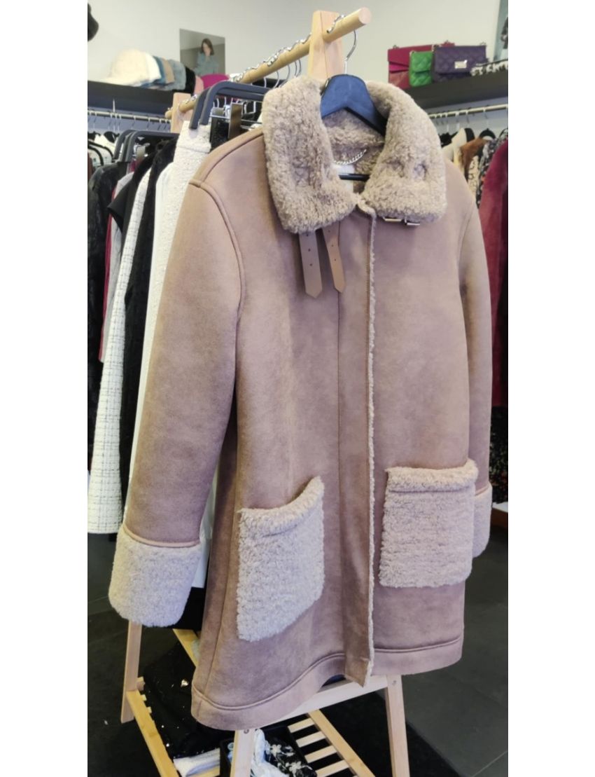 Casaco Borrego Sintético