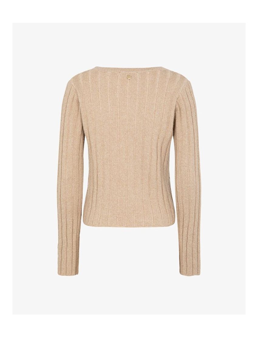 Camisola Canelada Dourada