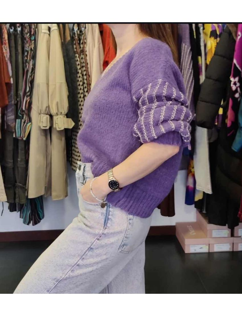 Camisola Manga Abalonada