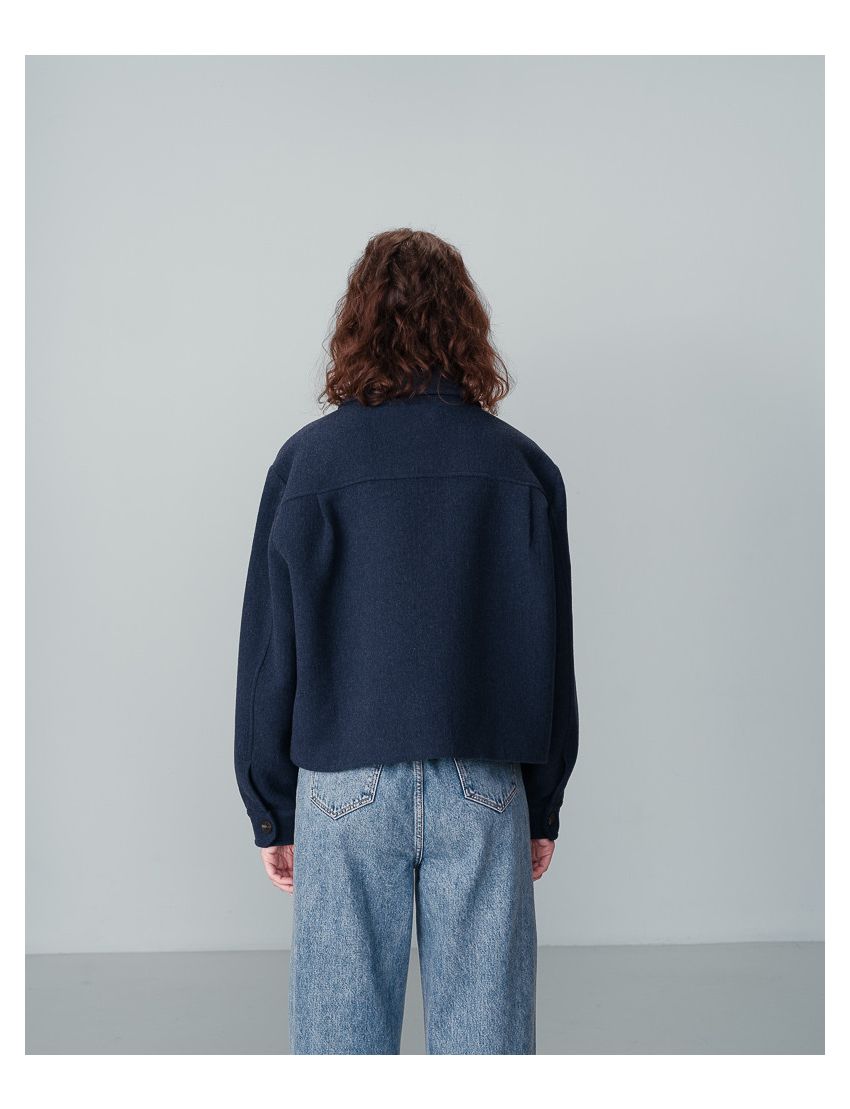 Casaco Fazenda Curto Oversize