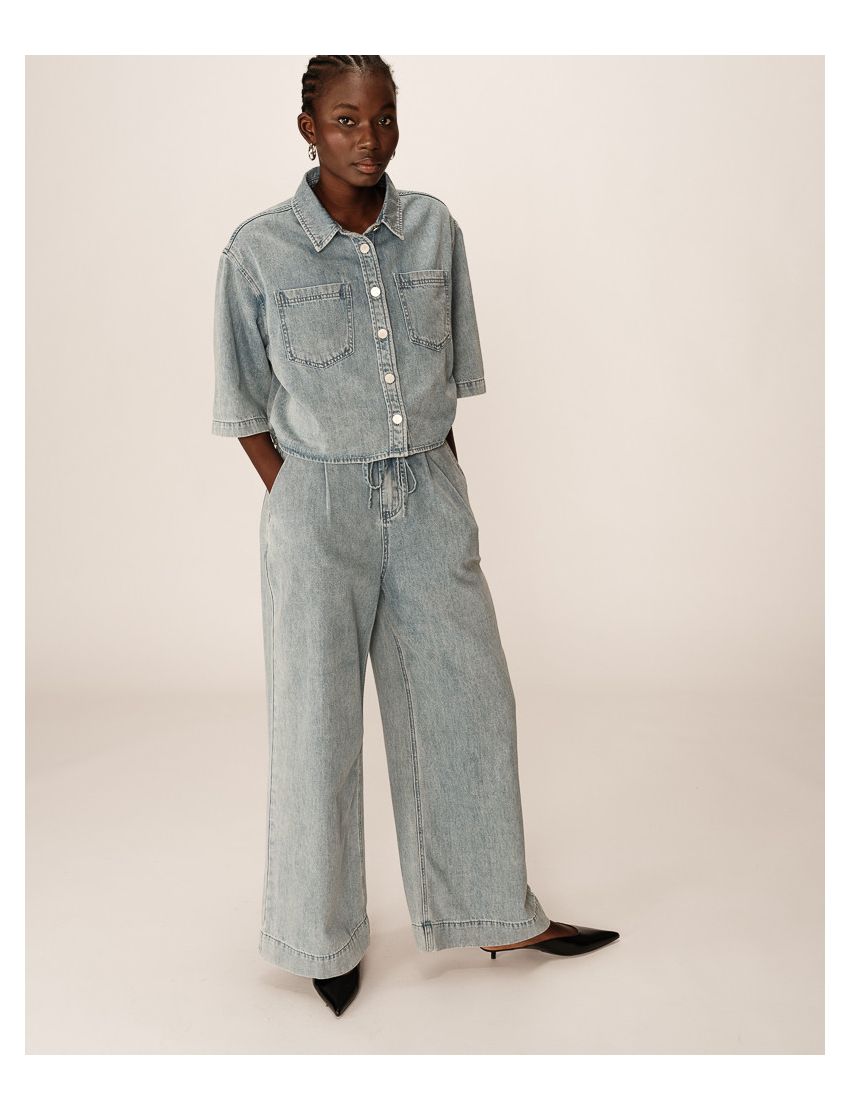Calça Ganga Larga Oversize