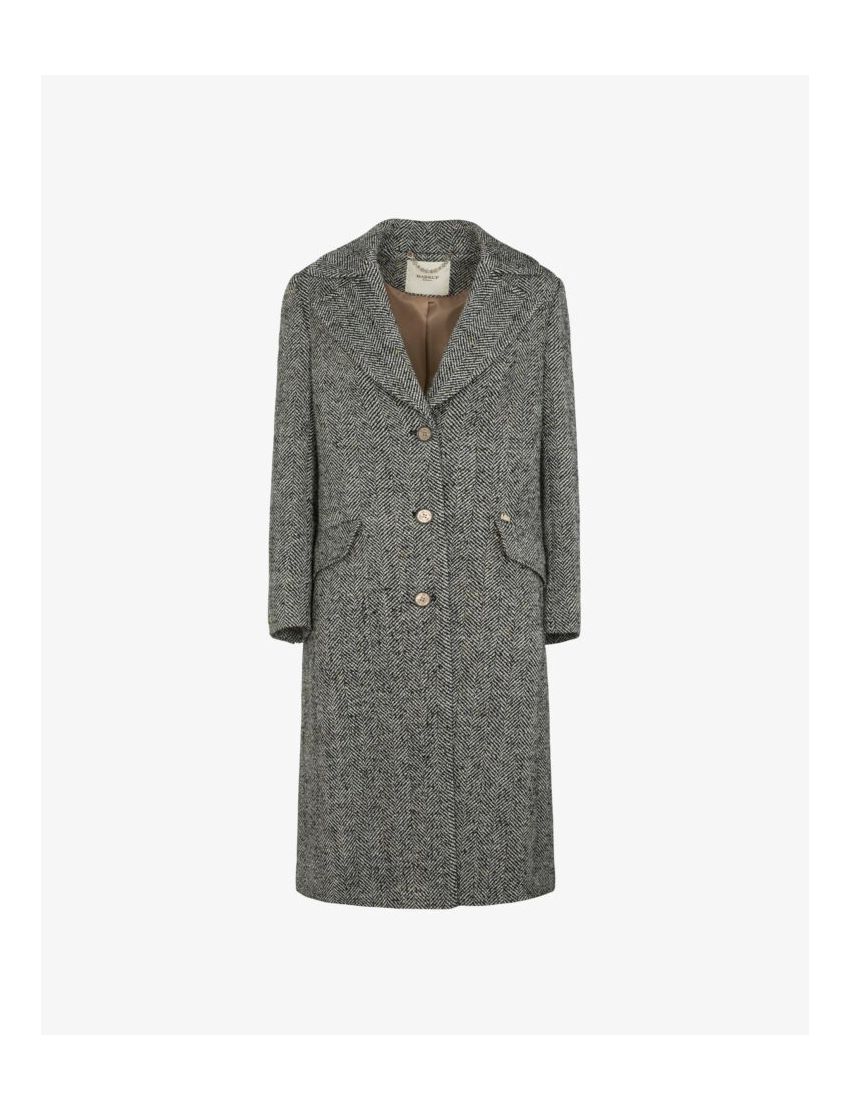 Casaco/Sobretudo Tweed Espinha