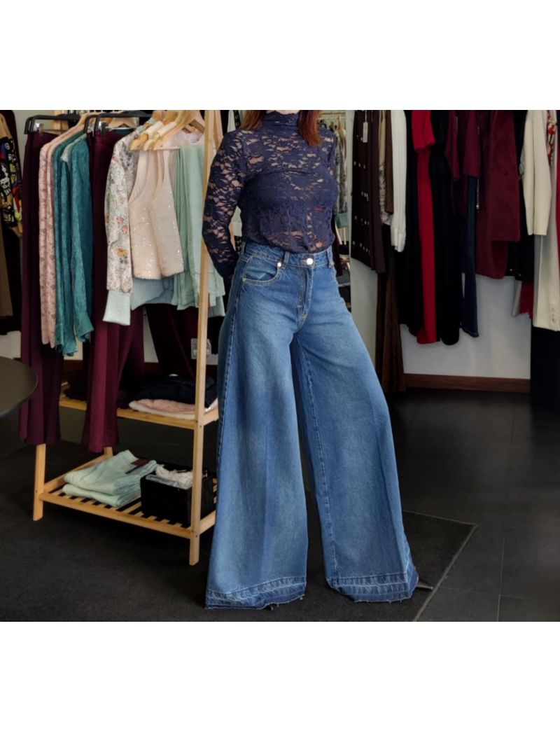 Calças Jeans Extra Largos