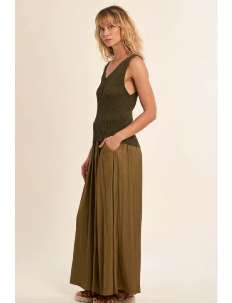Calça Fluída Extra Larga