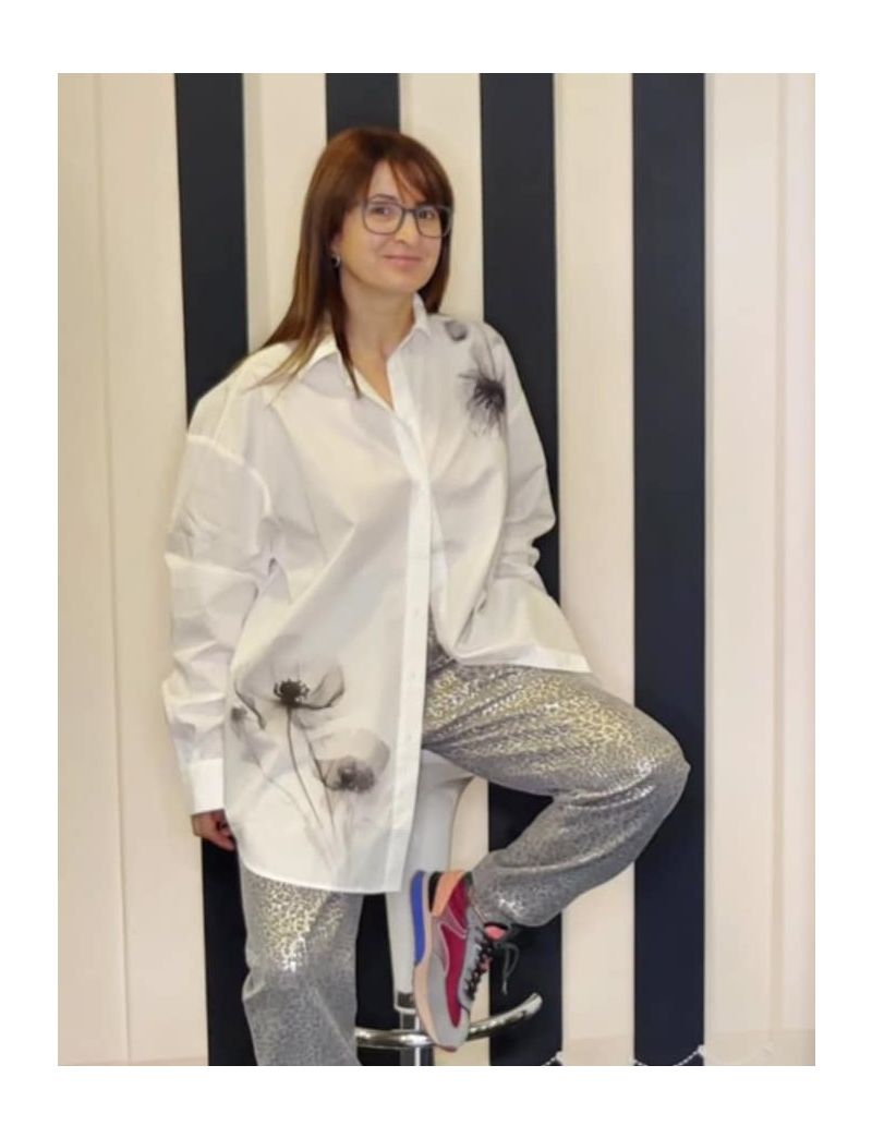 Camisa Oversize Estampada