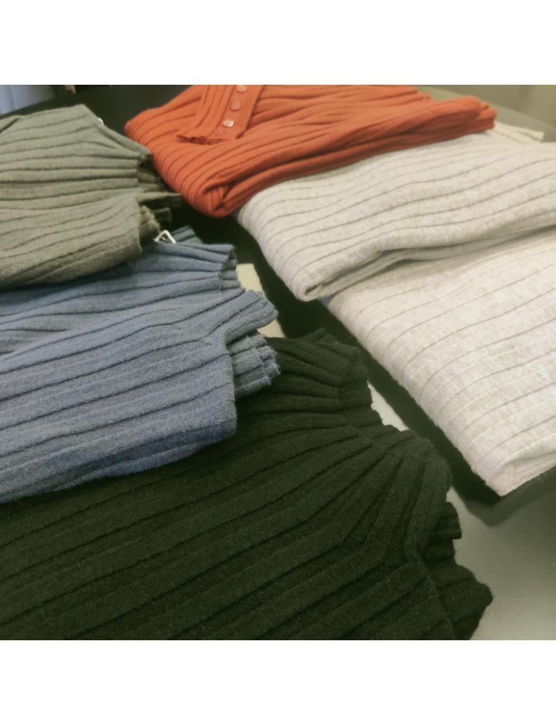 Camisola Malha Canelada 