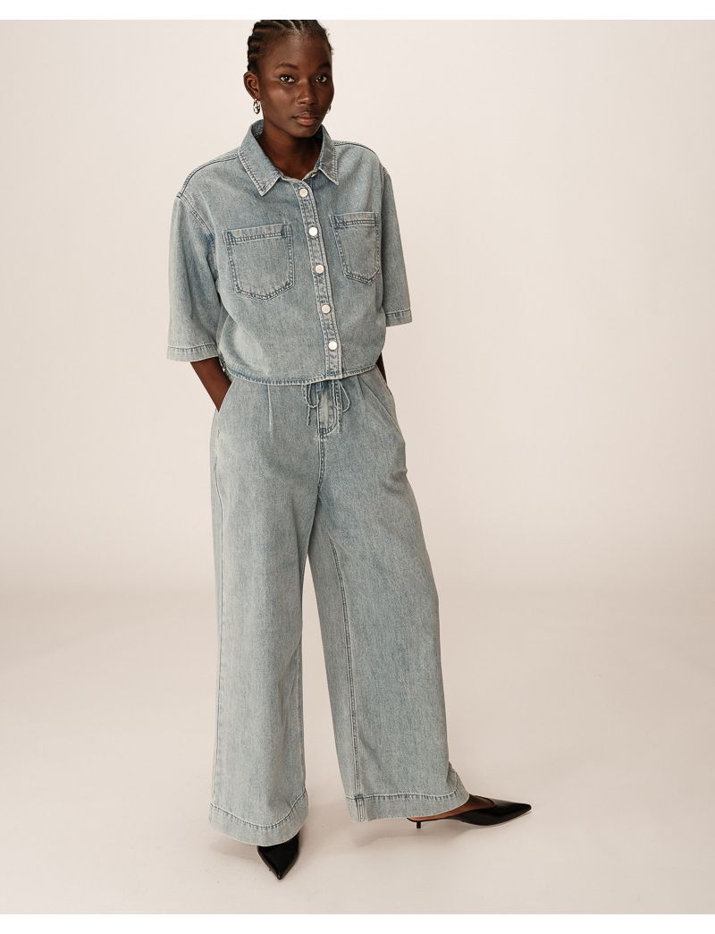 Calça Ganga Larga Oversize